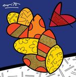 Romero Britto Romero Britto Mazel Tov Collection (Challah)